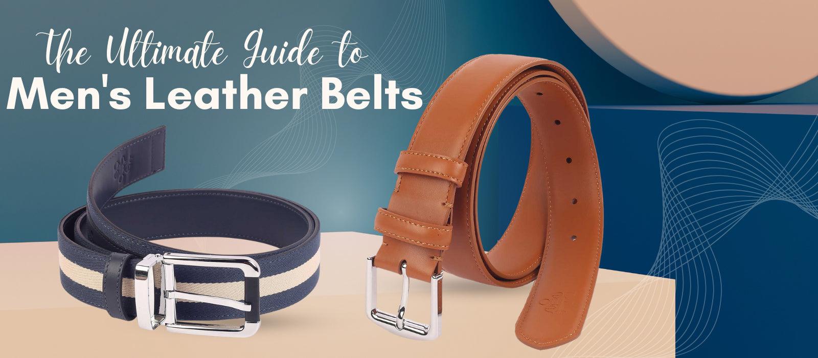 A Guide to Choosing the Perfect Men's Leather Belt