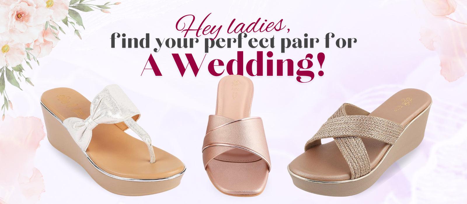 A Guide to choosing women’s wedding shoes - Tresmode