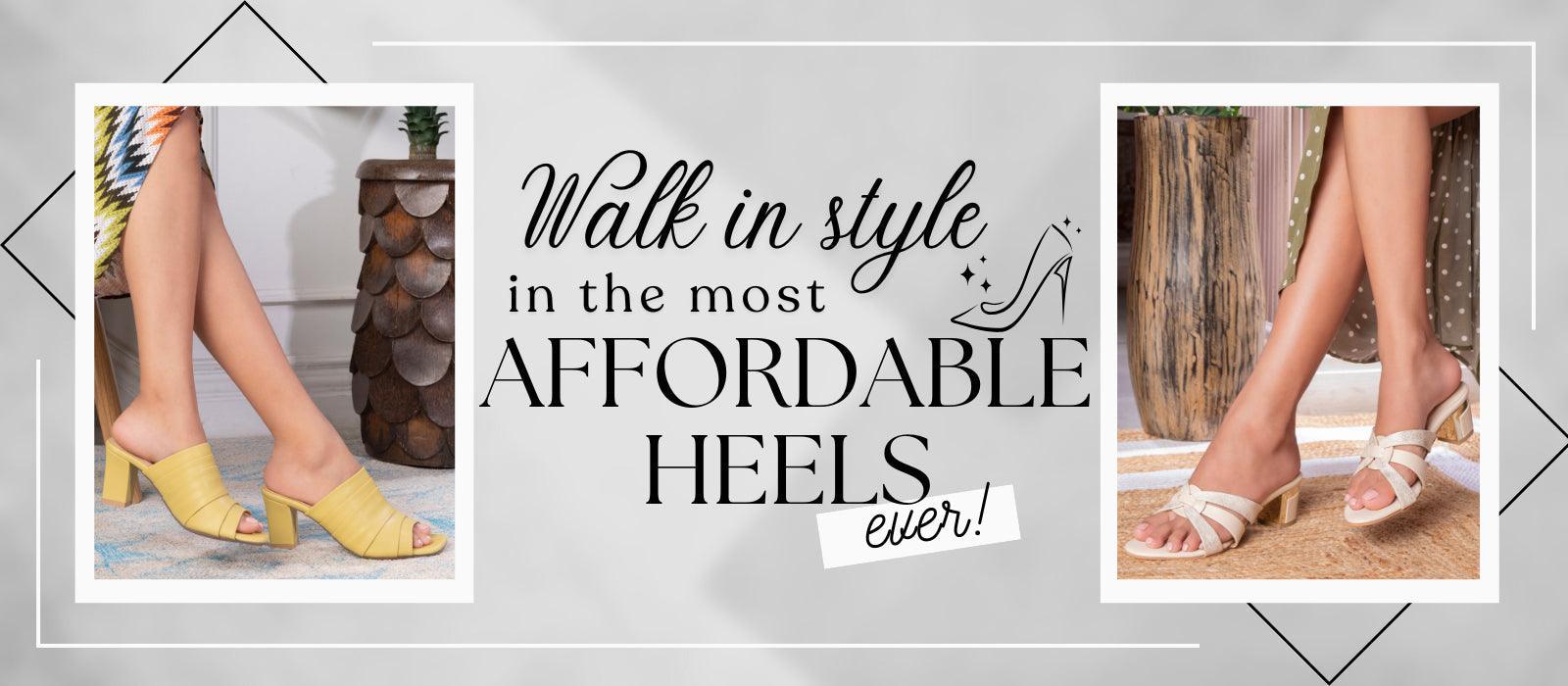 The Best Ways to Style Affordable Heels For Women - Tresmode