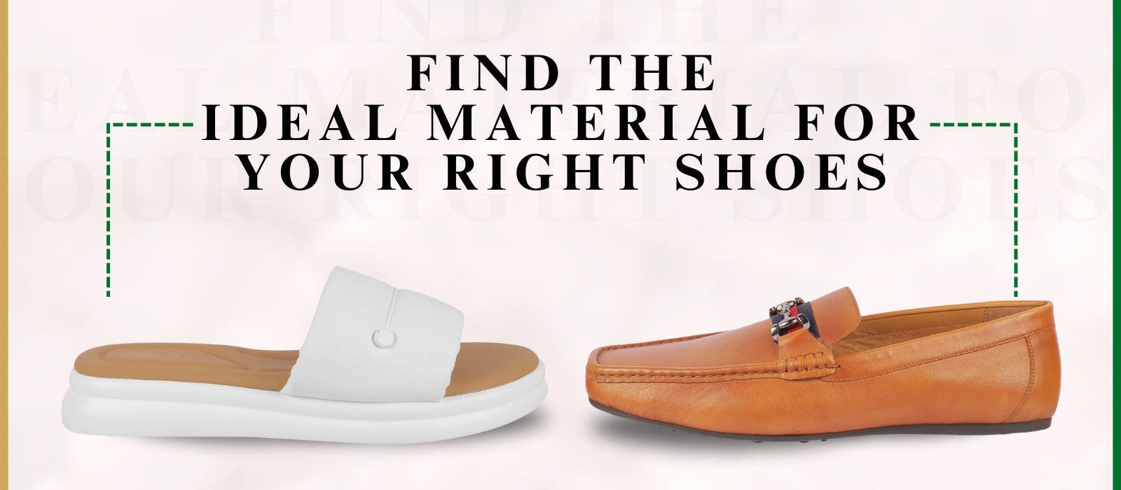 Different shoe fabrics store