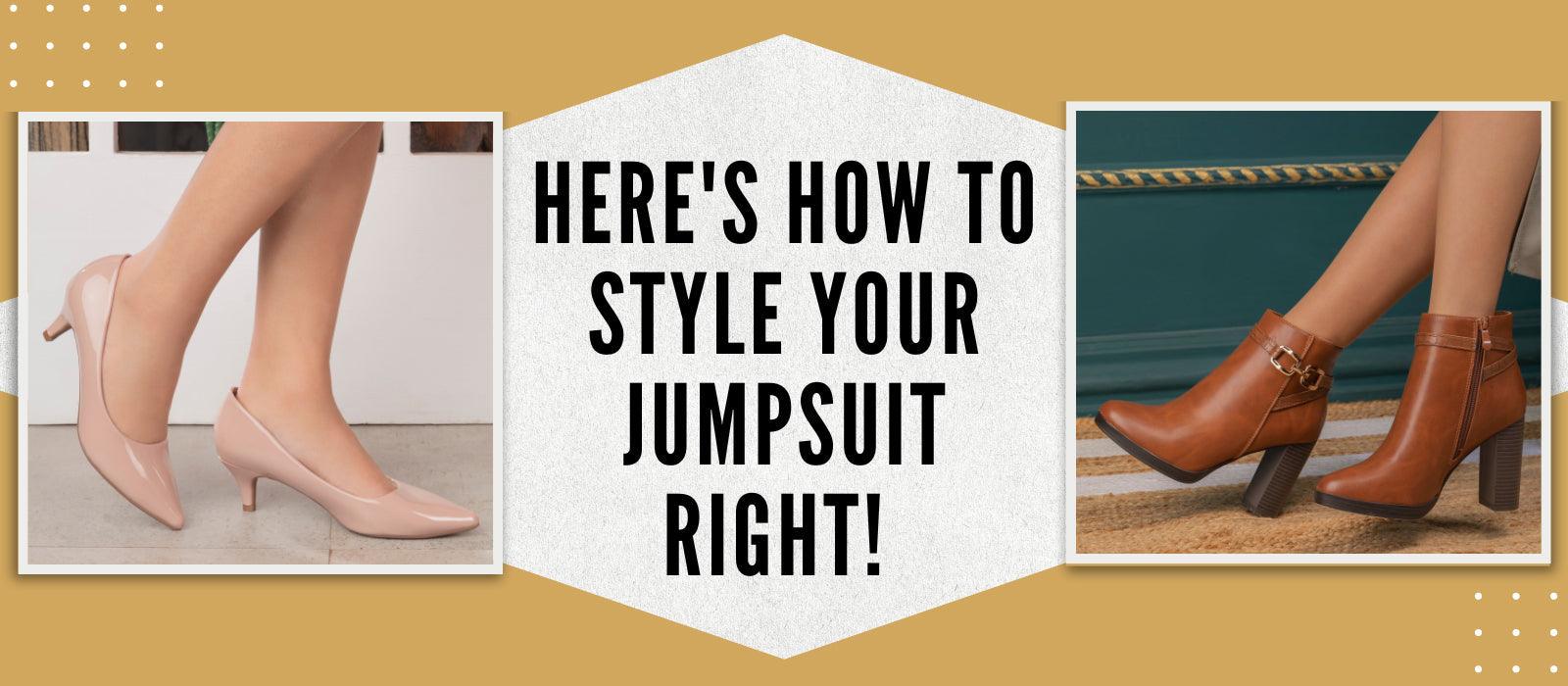 Which shoes to wear with your jumpsuit? - Tresmode