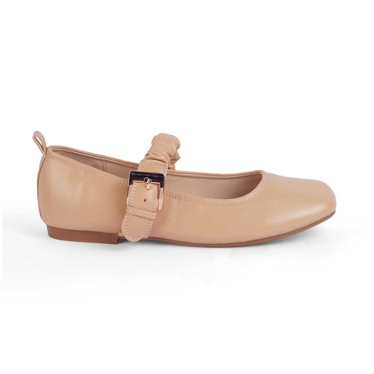 Tresmode Ballet Beige Women's Casual Ballerinas