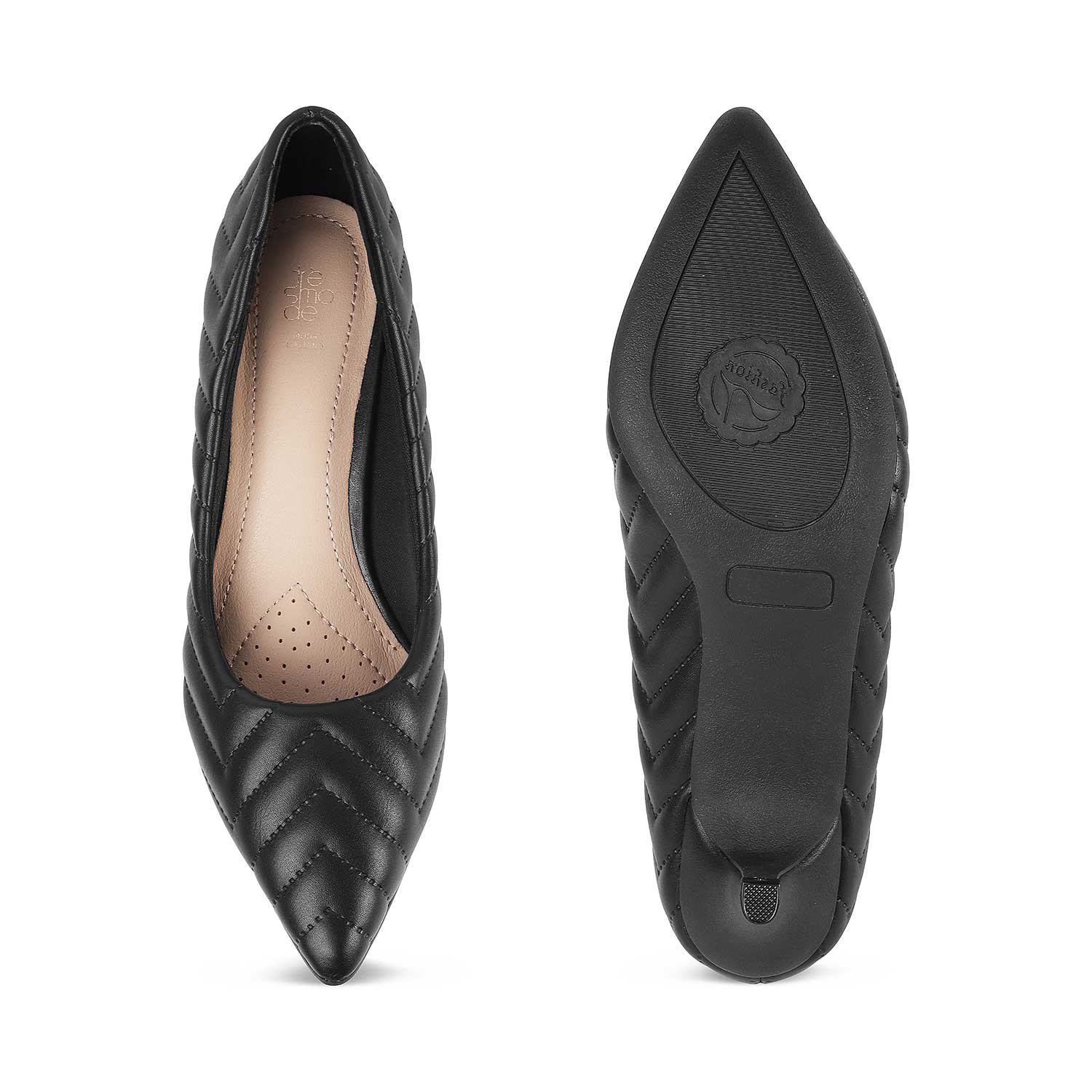 Tresmode Milenz Black Women's Dress Pumps