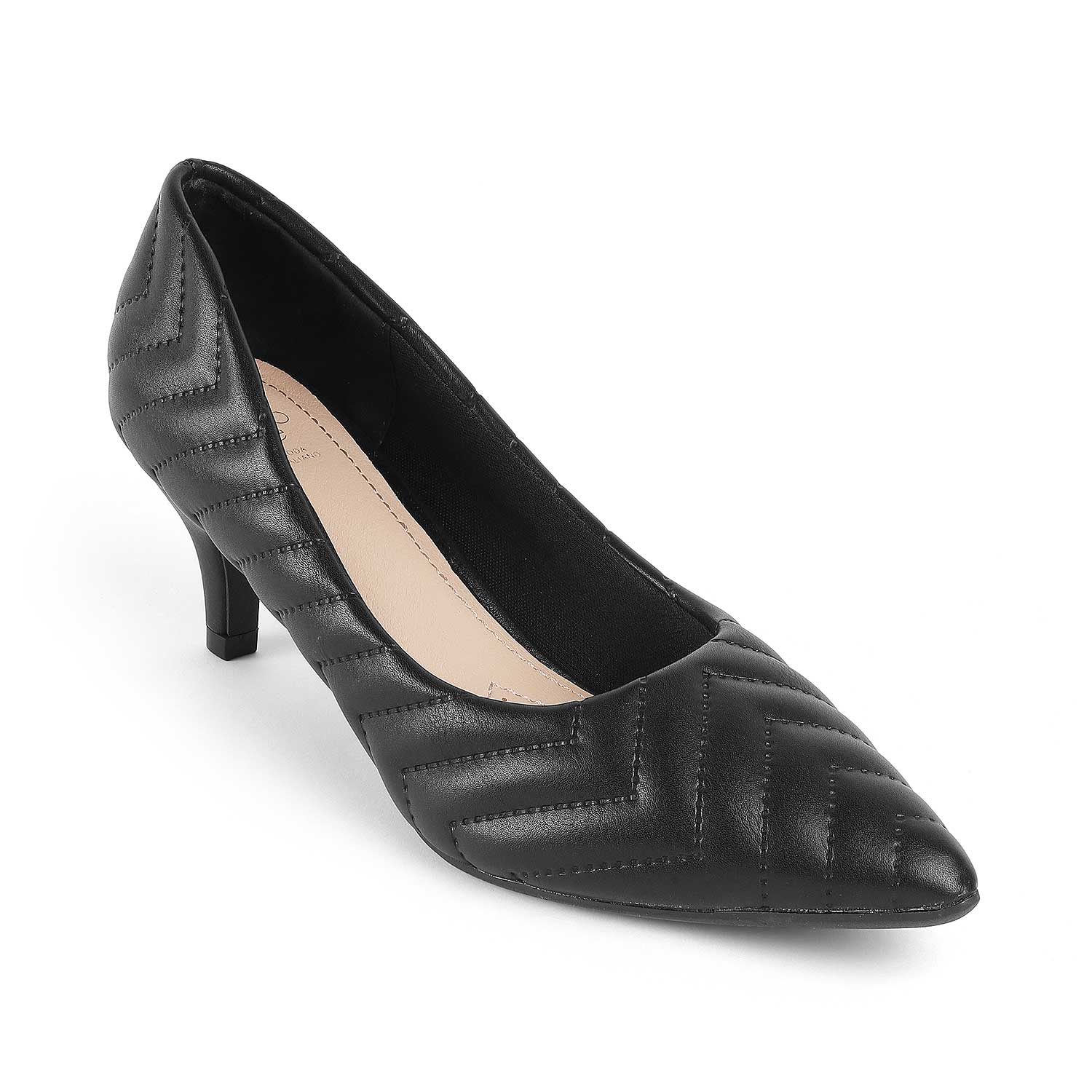 Tresmode Milenz Black Women's Dress Pumps