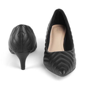 Tresmode Milenz Black Women's Dress Pumps