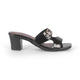 Tresmode Andal Black Women's Dress Block Heel Sandals