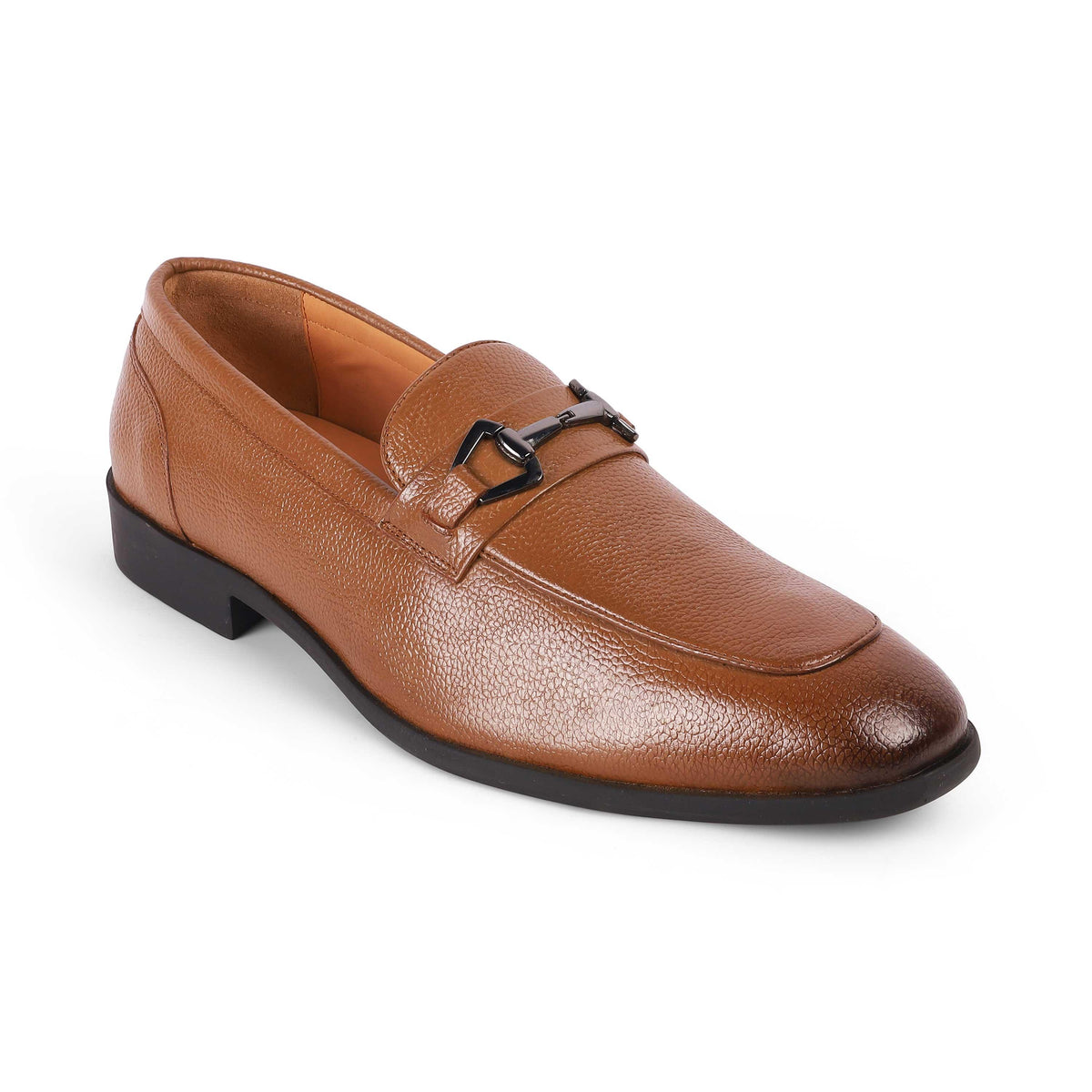 Antli Tan Men's Leather Loafers Tresmode