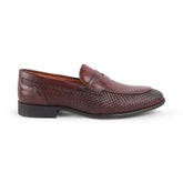 Jim Brown Men's Leather Penny Loafers Tresmode