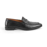 Nelson Black Men's Leather Loafers Tresmode