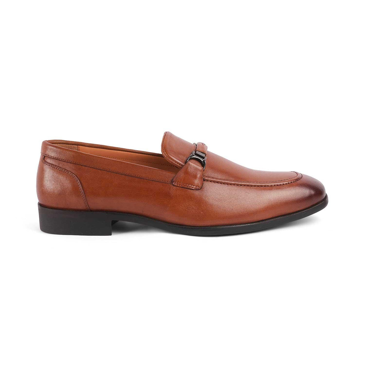 Rofel Tan Men's Leather Loafers Tresmode