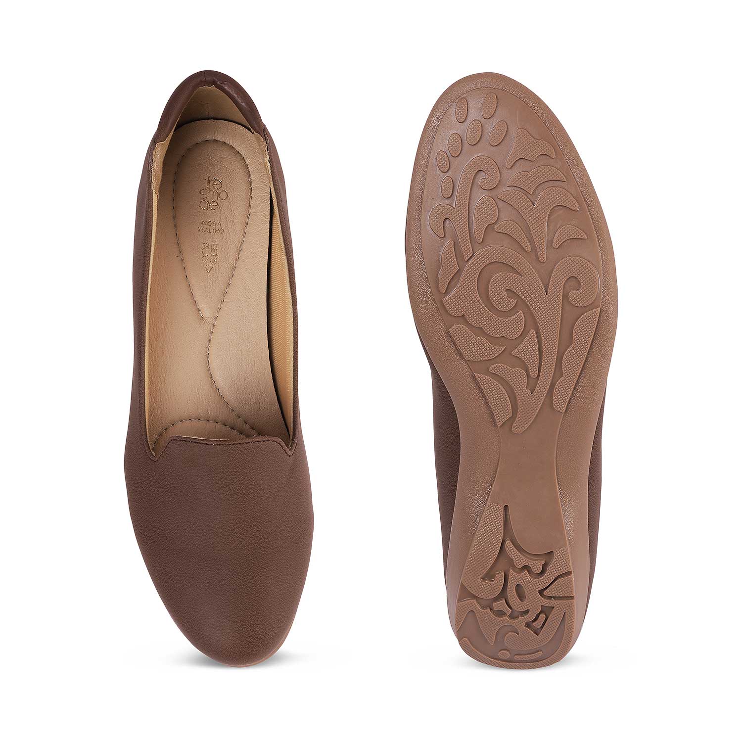 Tresmode Samsy Brown Women's Casual Ballerinas