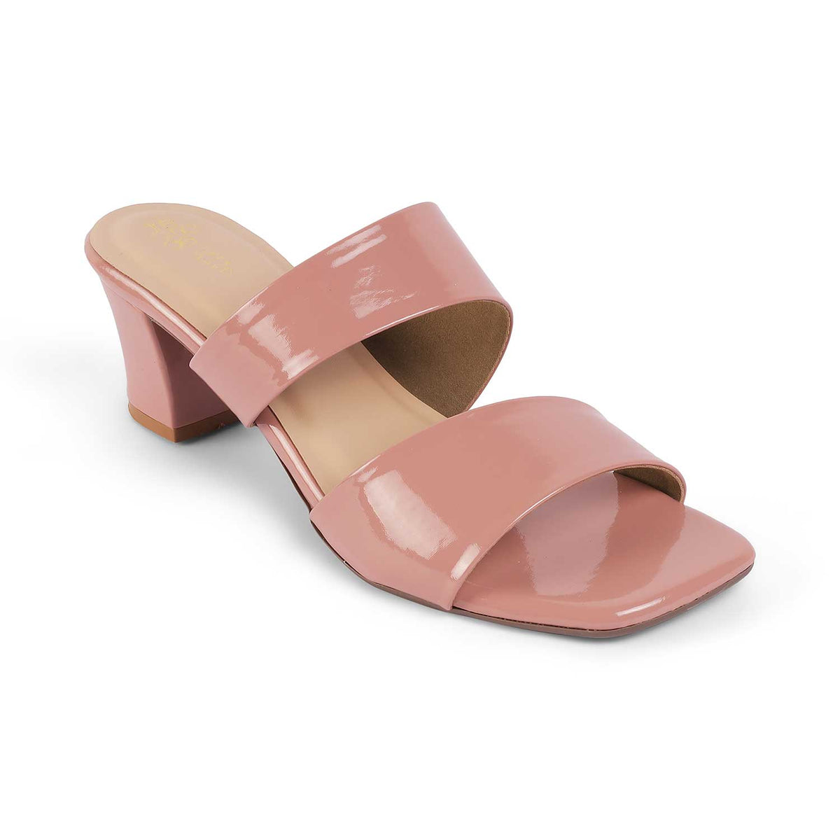 Tresmode Sania Pink Women's Dress Block Heel Sandals