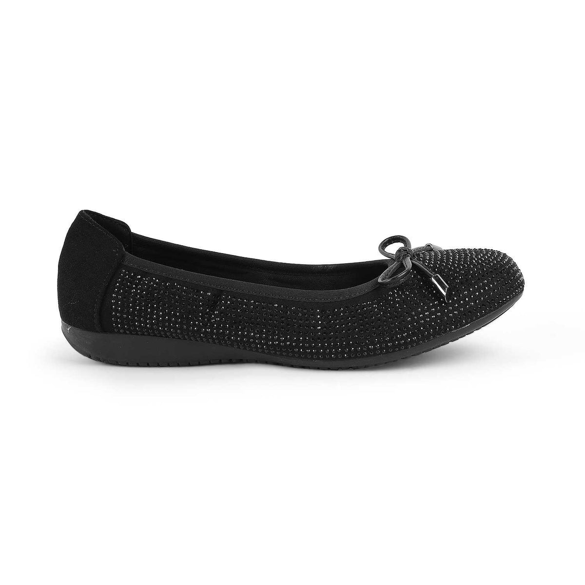 Todiam Black Women's Vegan-Friendly Ballerinas Tresmode