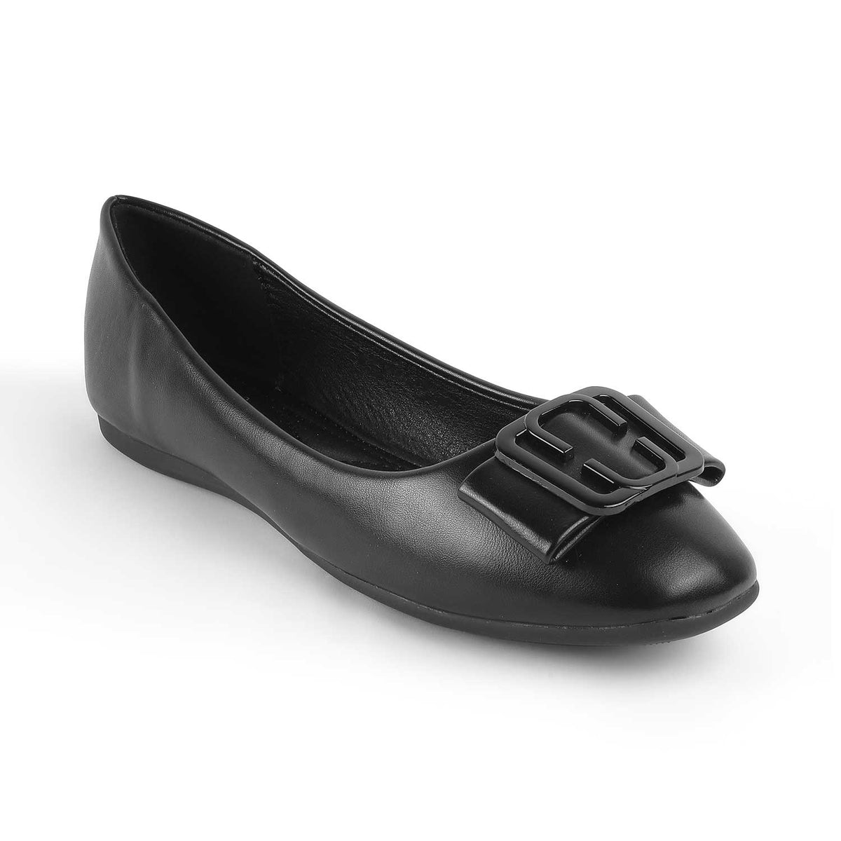 Tresmode Tregamo Black Women's Casual Ballerinas