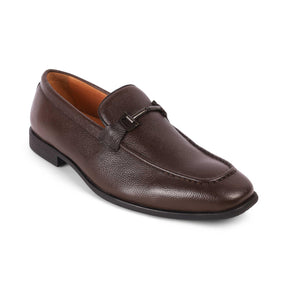 Tresmode Umac Brown Men's Leather Loafers