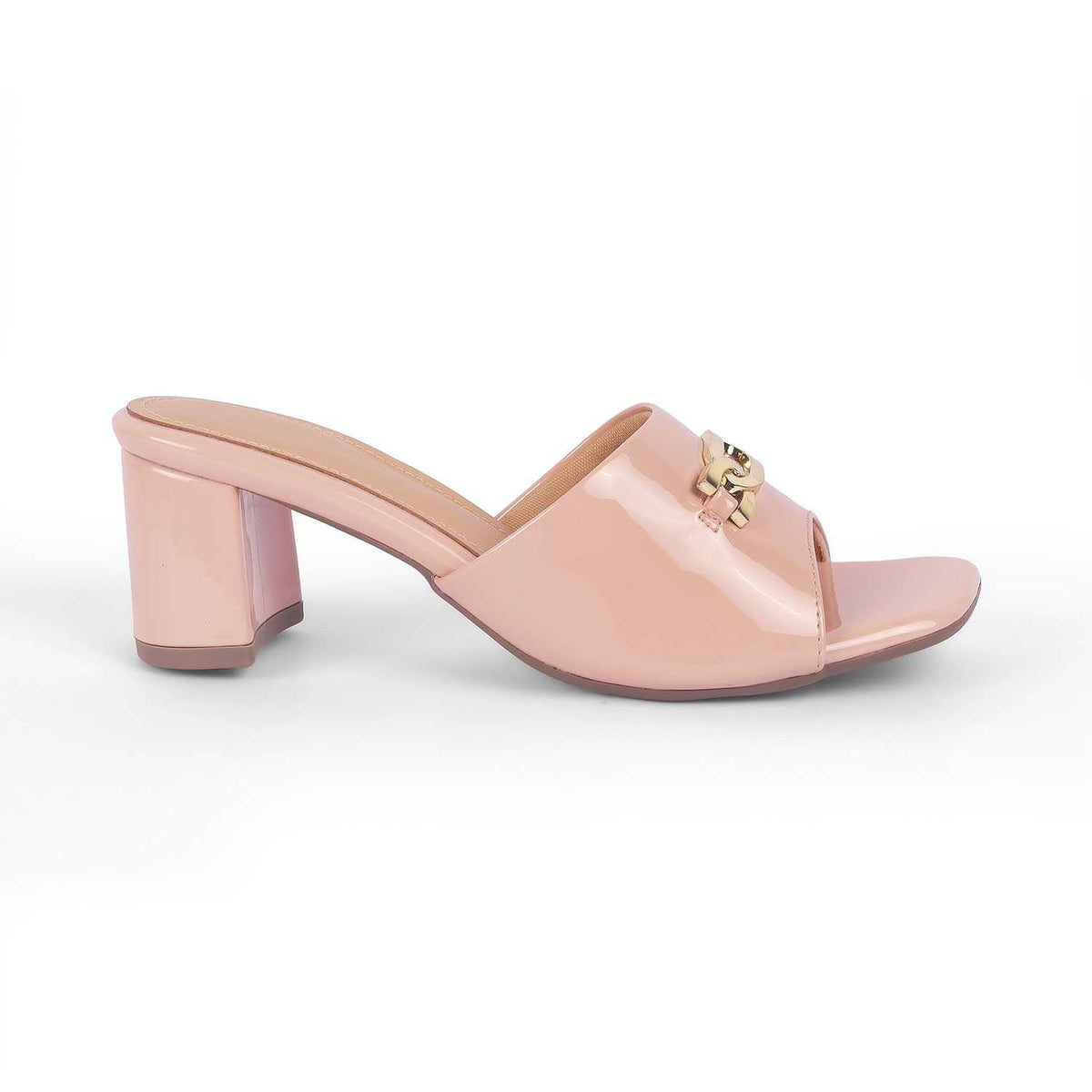 Adare Pink Women's Block Heel Sandals Tresmode