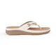 Tresmode Backs White Women's Casual Platform Flats