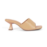 Bray Beige Women's Heel Sandals Tresmode