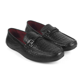 Men's TPR Sole Leather Driving Loafers Tresmode