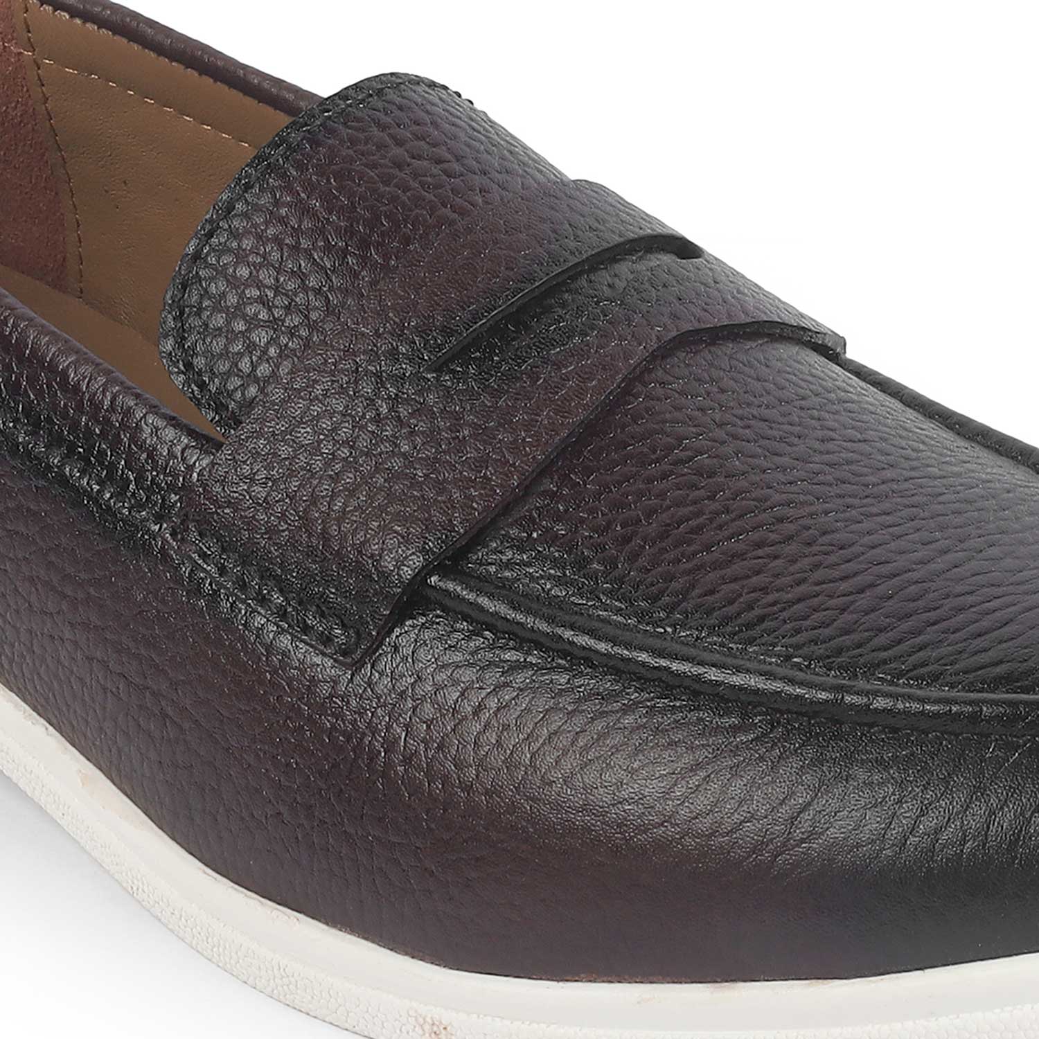 Men's Semi-casual Leather Driving Penny Loafers Tresmode