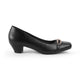 Tresmode Jovin Black Women's Dress Pumps