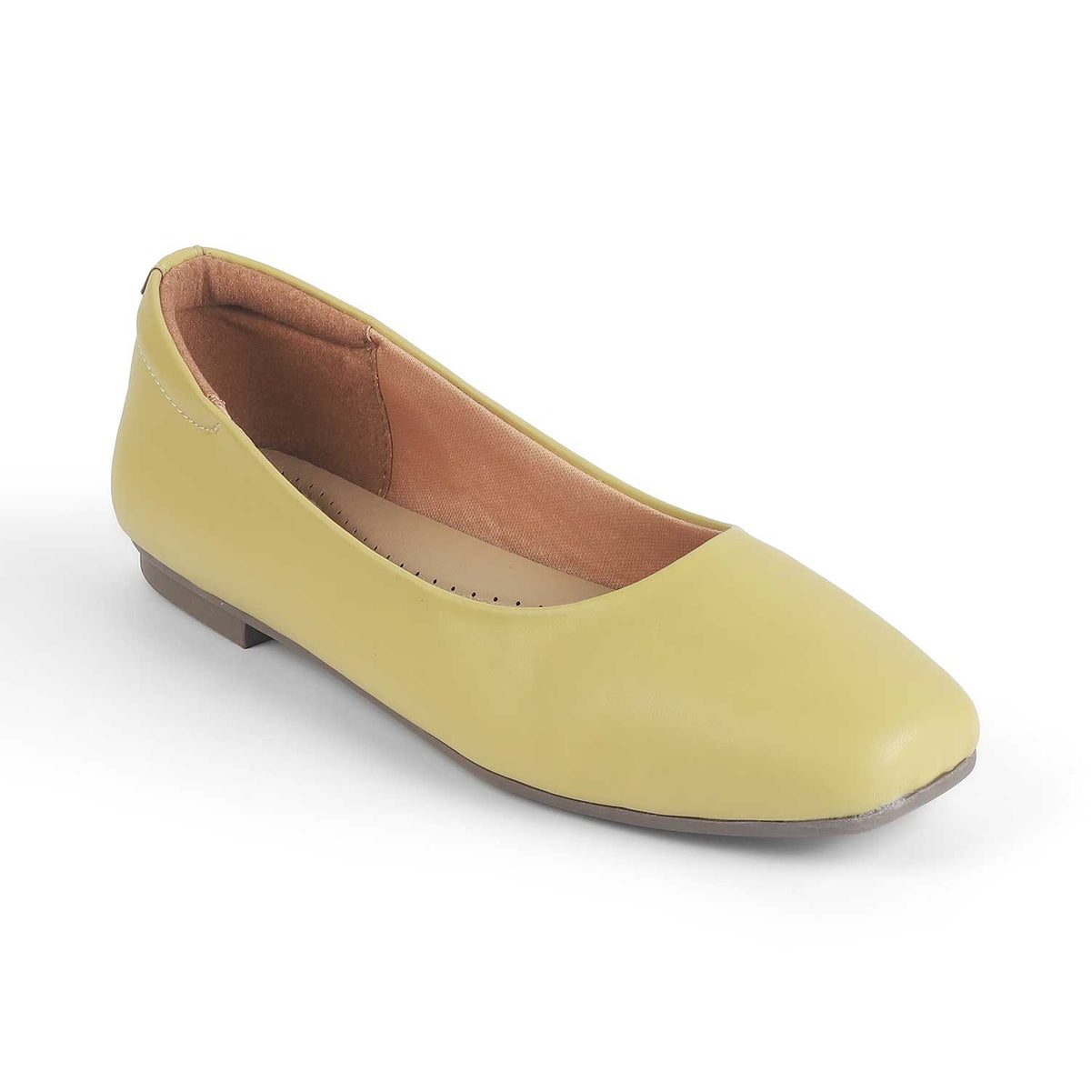 Tresmode Kiesta Yellow Women's Casual Ballerinas