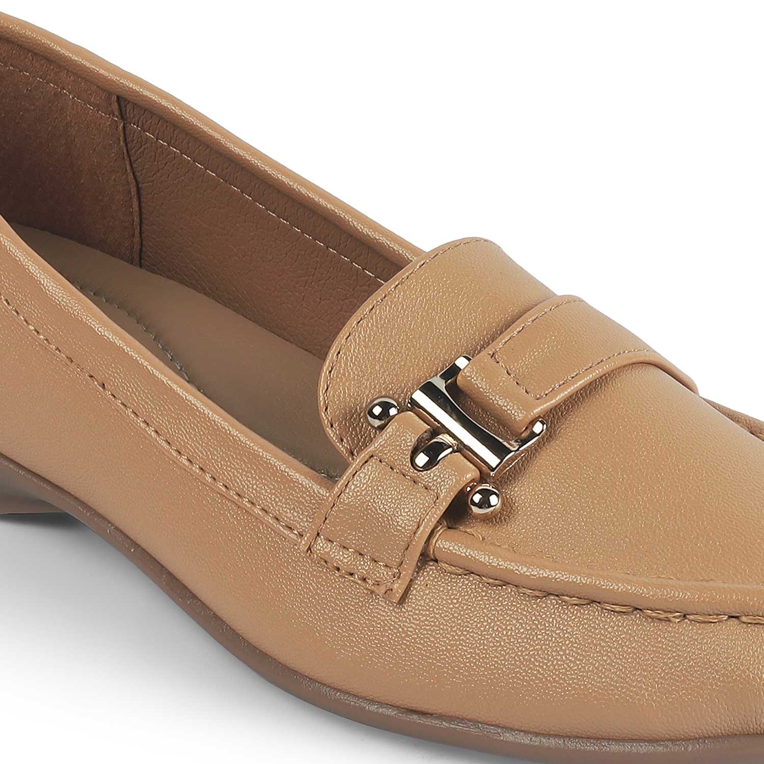 Tresmode Lasi Beige Women's Casual Loafers