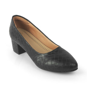 Tresmode Morco Black Women's Dress Pumps