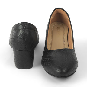 Tresmode Morco Black Women's Dress Pumps