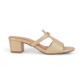 Marsh Gold Women's Block Heel Sandals Tresmode