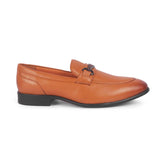 Morko Tan Men's Leather Loafers Tresmode