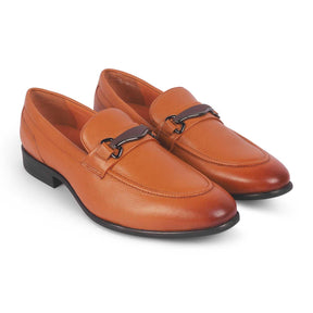 Morko Tan Men's Timeless Leather Loafers Tresmode