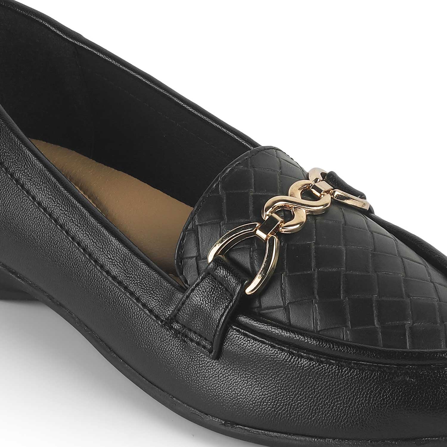 Tresmode Moro Black Women's Casual Loafers