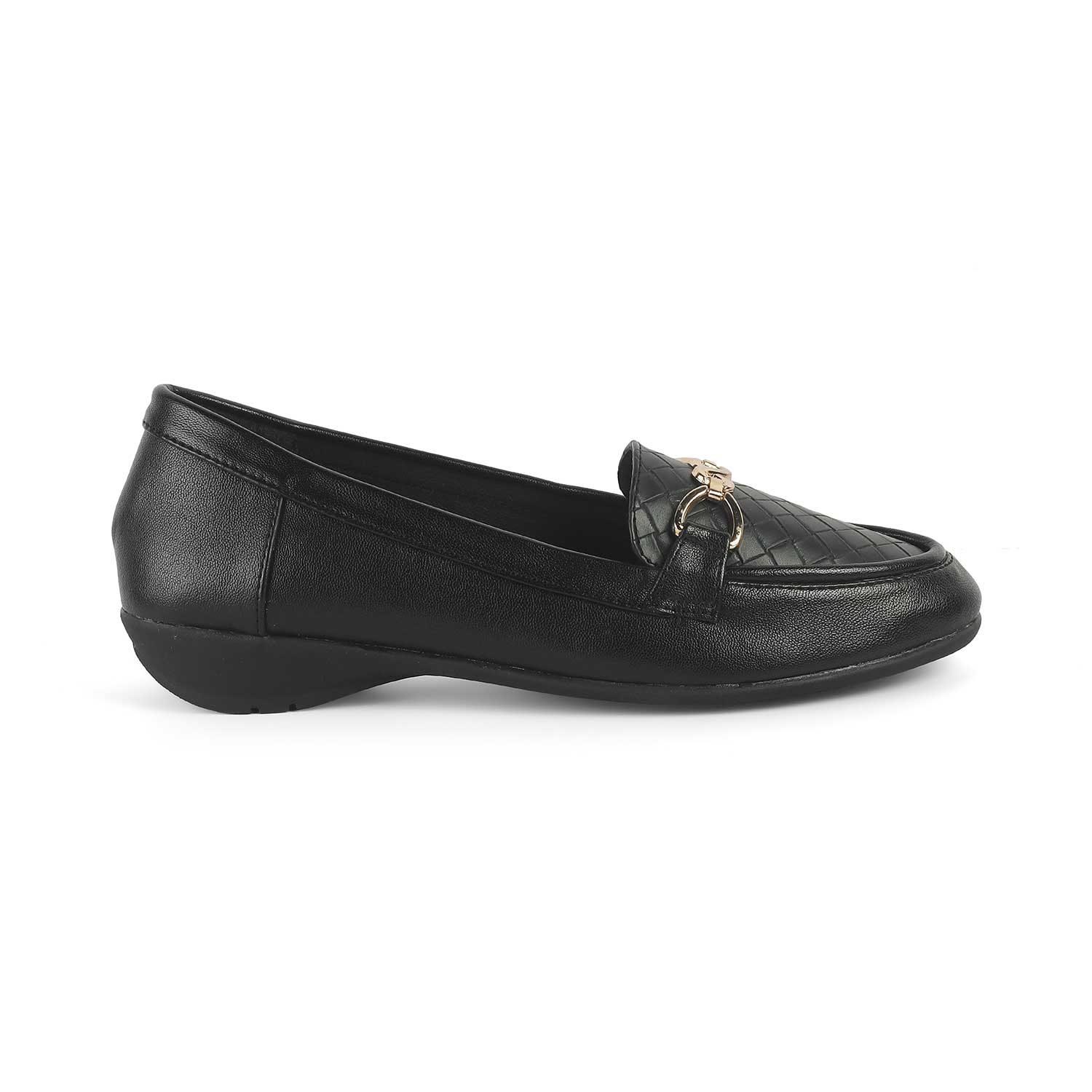 Tresmode Moro Black Women's Casual Loafers