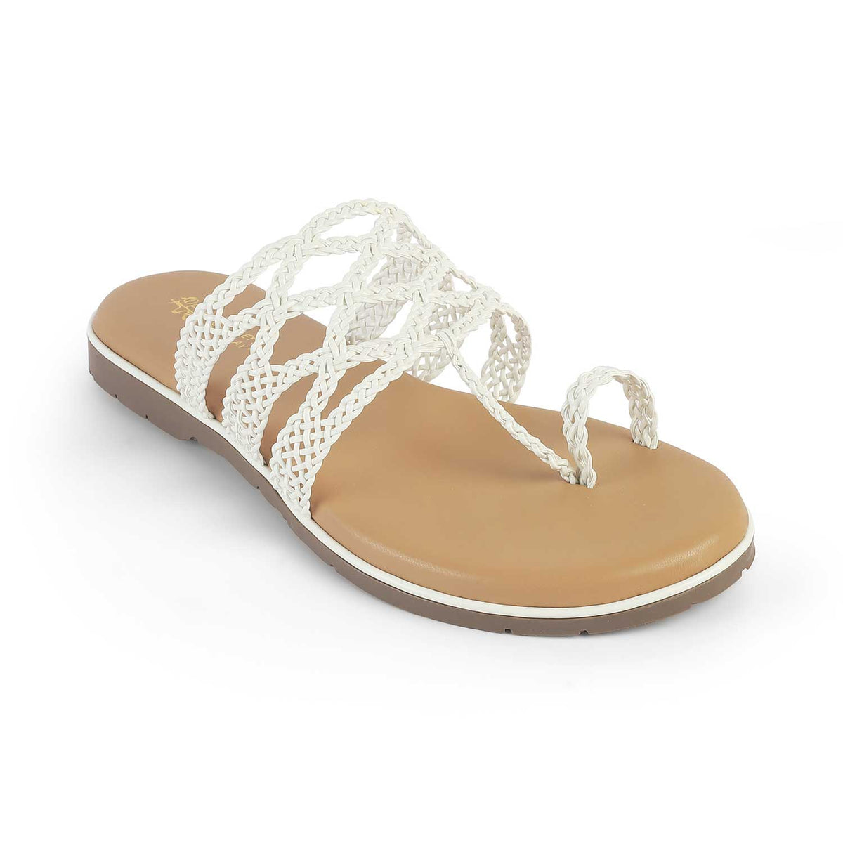 Tresmode Nevis White Women's Casual Flats