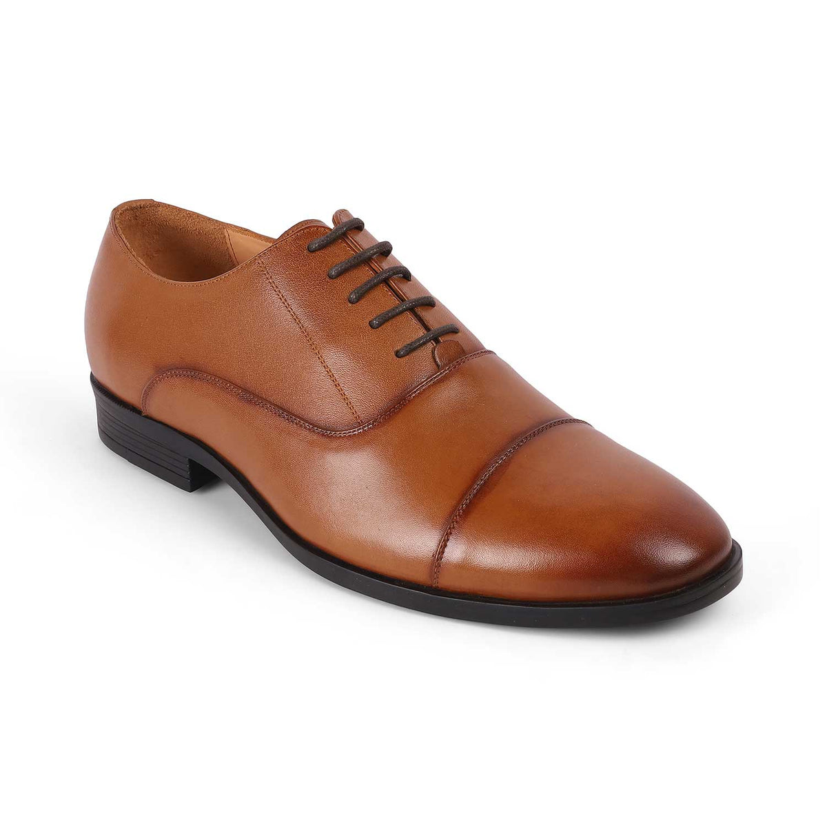 Tresmode Niolet Tan Men's Oxford Lace Ups