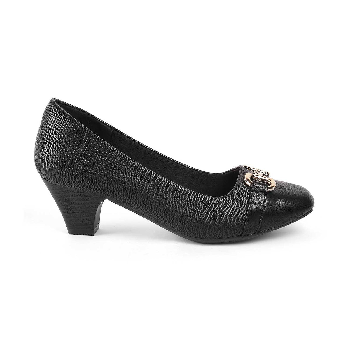 Tresmode Nova Black Women's Dress Pumps