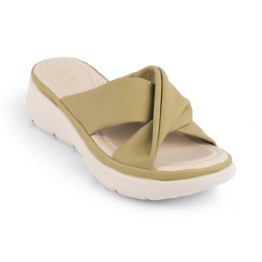 Nozis Green Women's 2-inch Wedge Sandals Tresmode