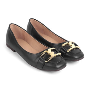 Pici Black Women's Trendy Ballerinas Tresmode