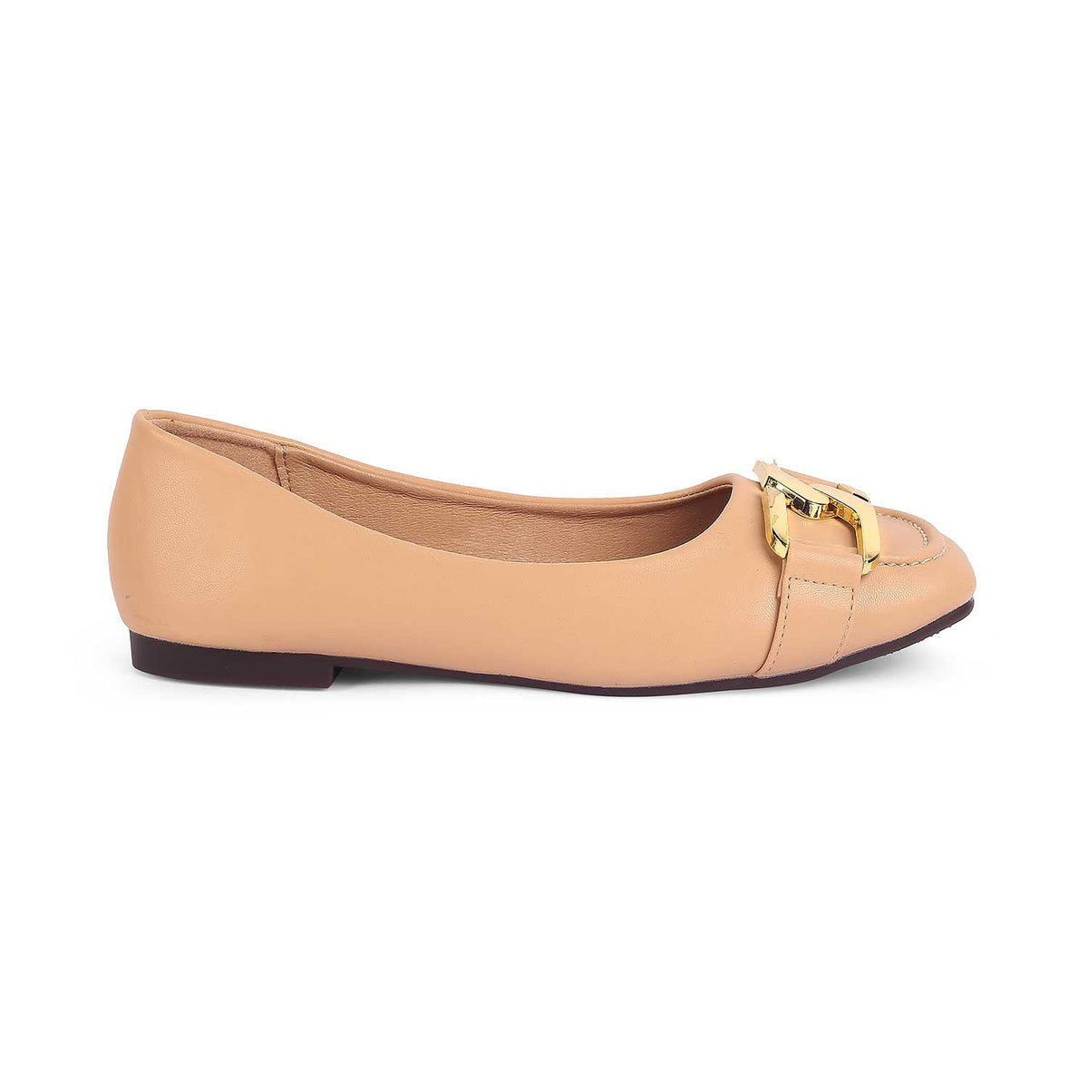 Tresmode Pici Nude Women's Dress Ballerinas