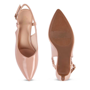 Tresmode Saka Nude Women's Dress Pumps