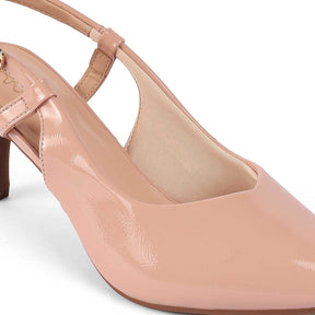 Tresmode Saka Nude Women's Dress Pumps