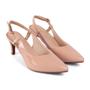 Tresmode Saka Nude Women's Dress Pumps