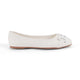 Tresmode Tresx White Women's Dress Ballerinas