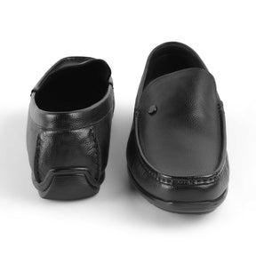 Trev Black Men's Stylish and Comfortable Loafers Tresmode