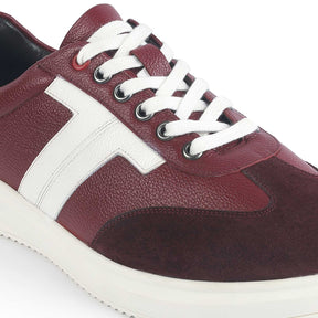 Vorsa Red Men's Casual Sneakers Tresmode