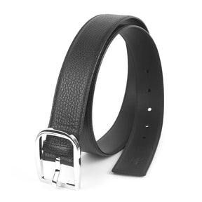 Tresmode Caeser Black Men's Leather Belt