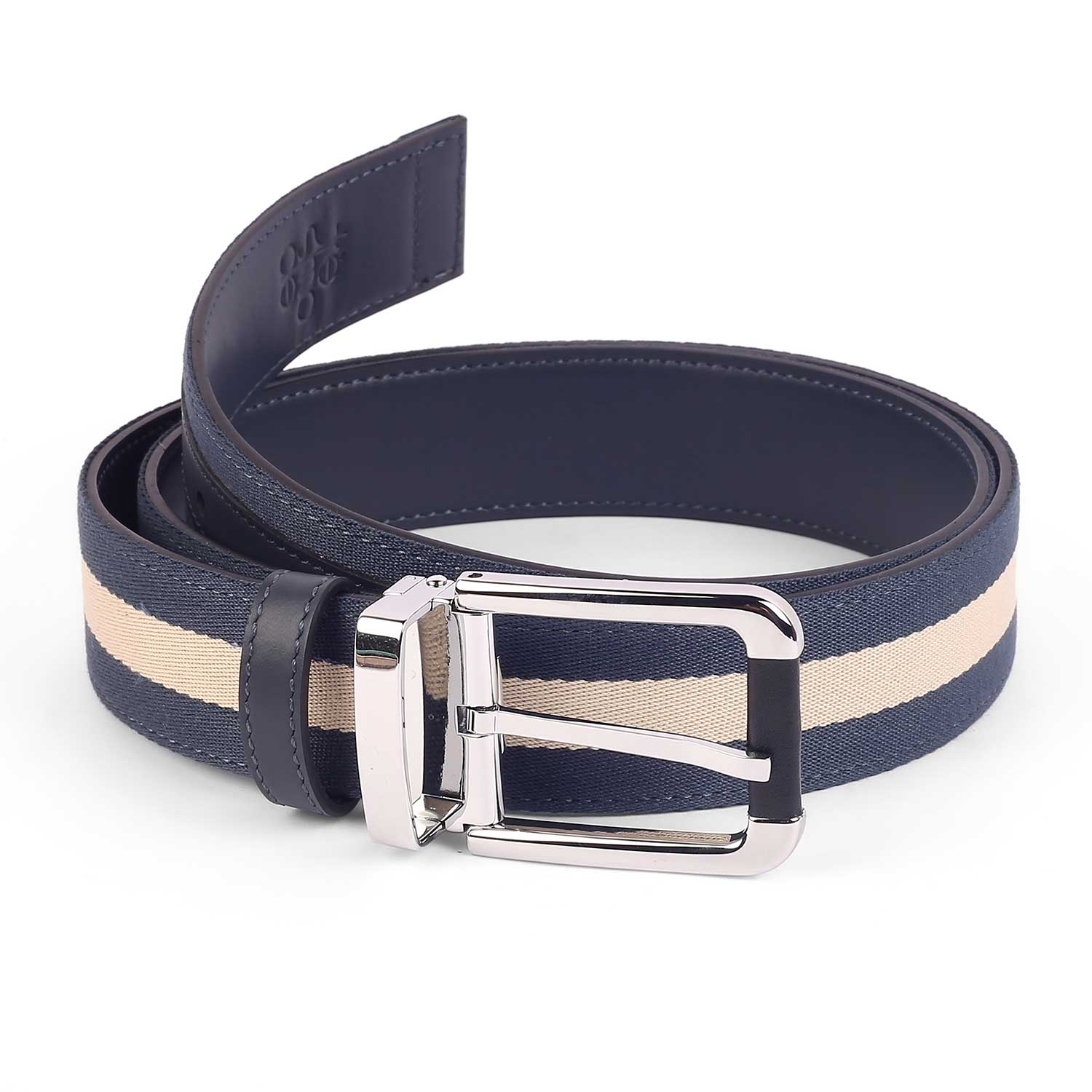 Tresmode Lincoln Blue Men's Leather Belt