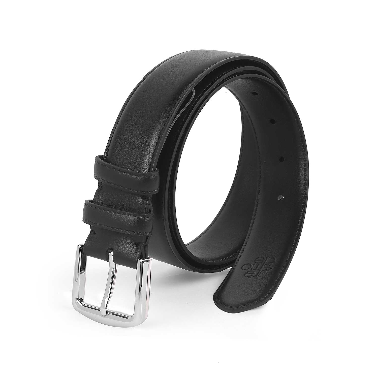 Tresmode Leonardo Black Men's Leather Belt