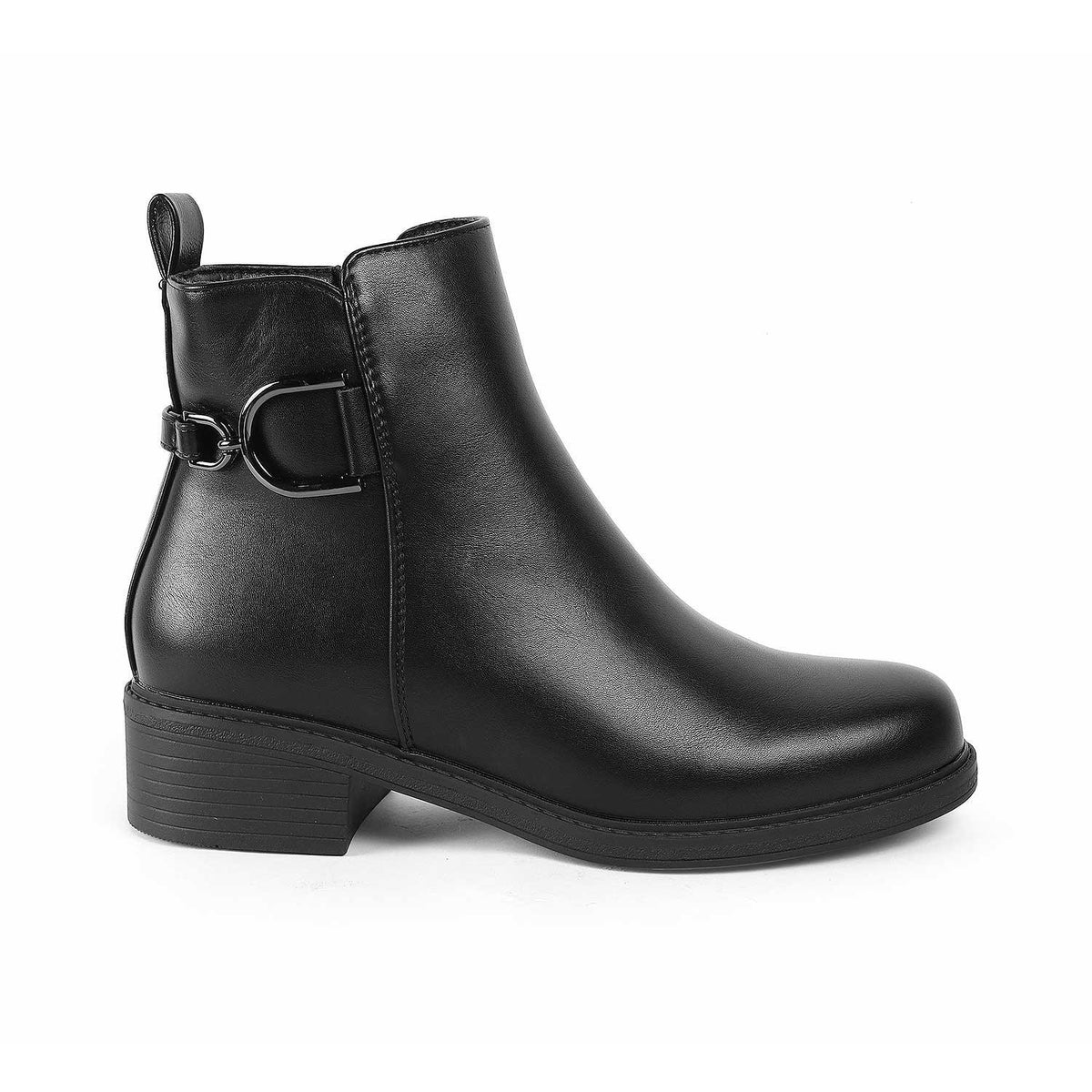 Zurich Black Women's Ankle-length Boots Tresmode